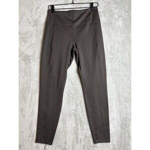 Athleta Delancey Houndstooth Tight Leggings Size Medium‎ Brown/Black